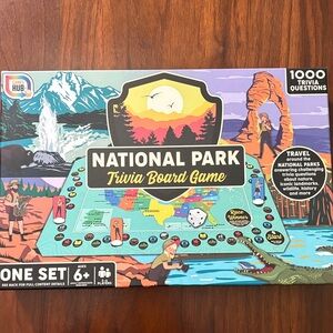 NEW National Park Trivia Board Game — Blue Box